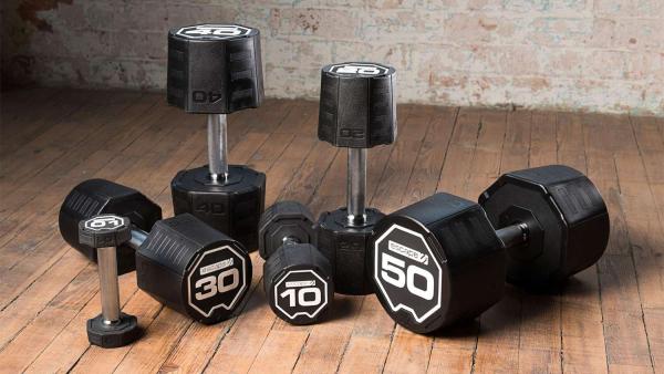 FREE WEIGHTS DUMBBELLS.