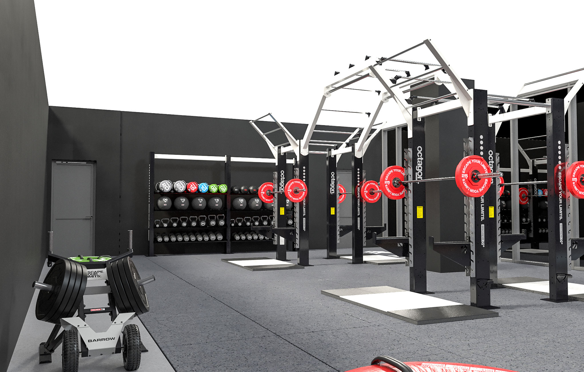 Escape Fitness Gym design