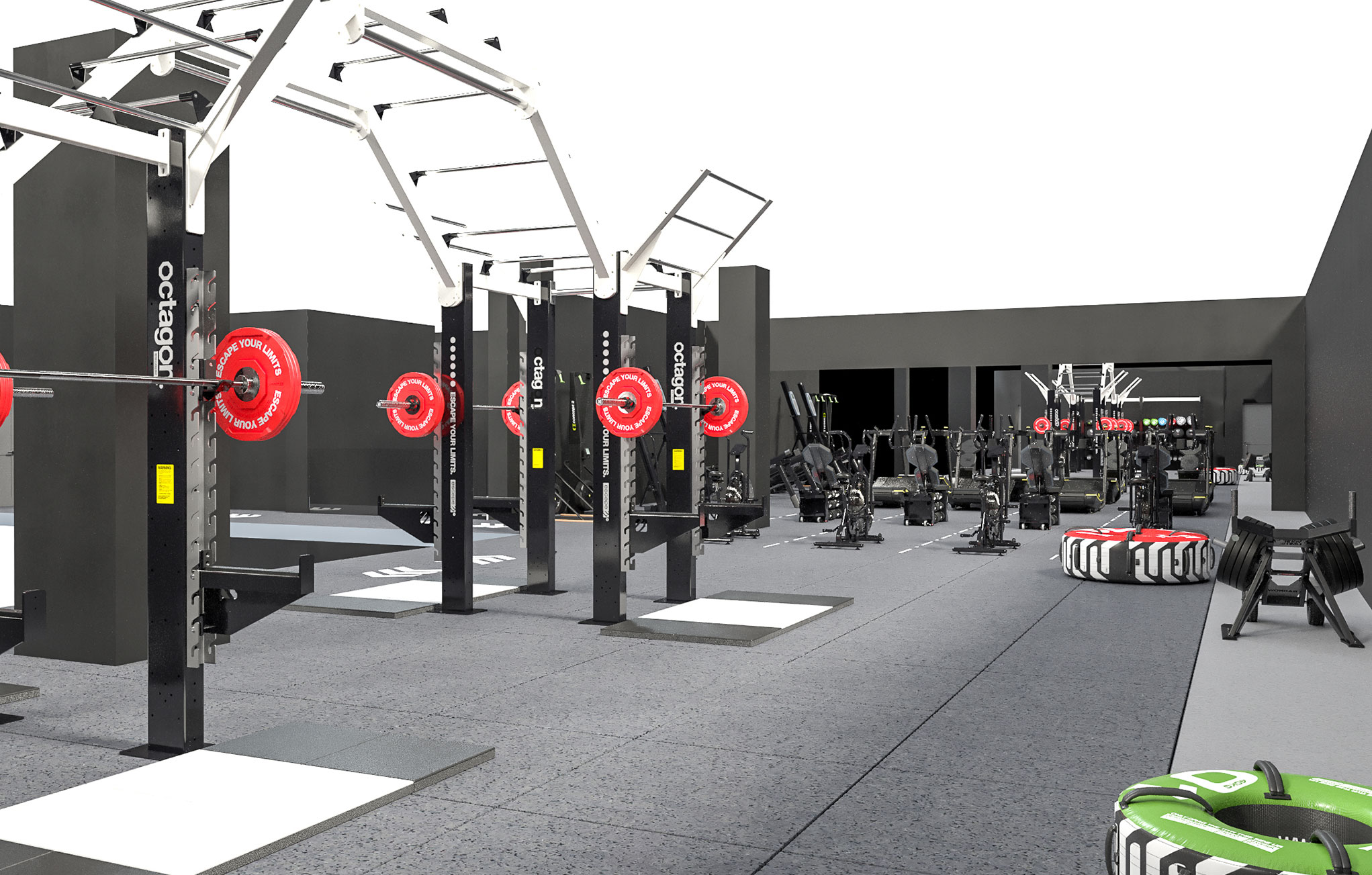 Escape Fitness Gym design